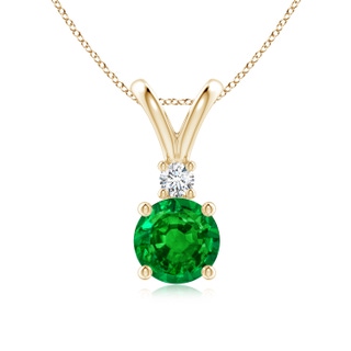 Round AAAA Emerald