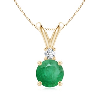 Round A Emerald