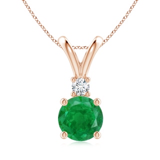 Round AA Emerald