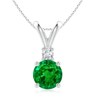 Round AAAA Emerald