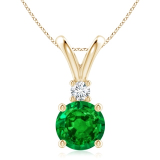 Round AAAA Emerald