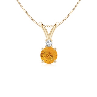 Round A Fire Opal
