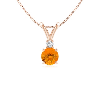 Round AA Fire Opal
