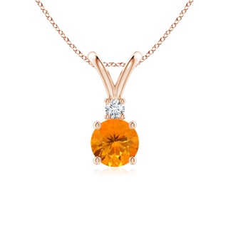 Round AA Fire Opal