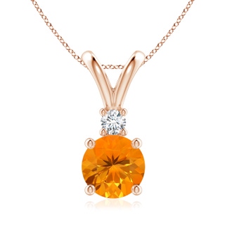 Round AA Fire Opal