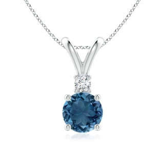 Round AA London Blue Topaz
