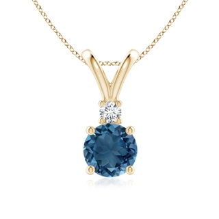 Round AA London Blue Topaz