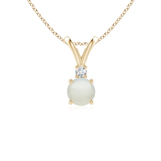 Round AA Moonstone