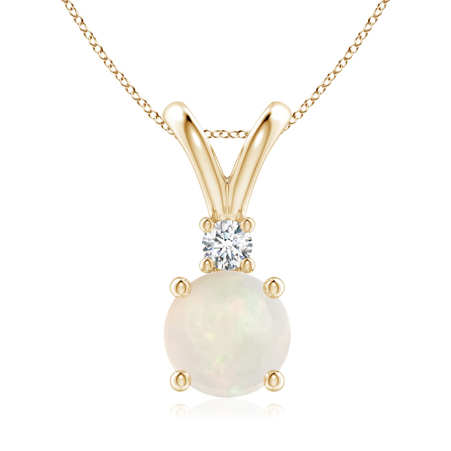 A - Opal / 1.24 CT / 14 KT Yellow Gold