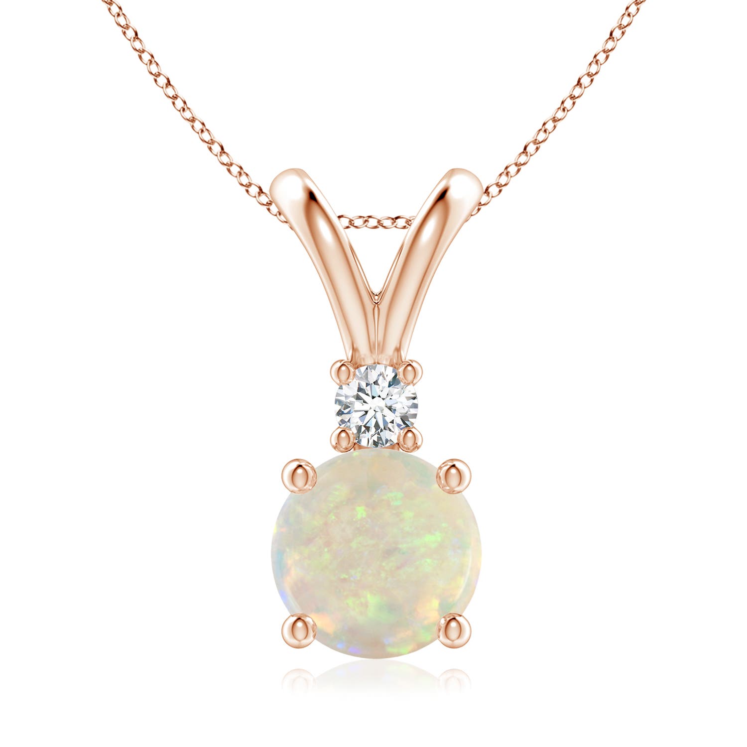 AAA - Opal / 1.24 CT / 14 KT Rose Gold