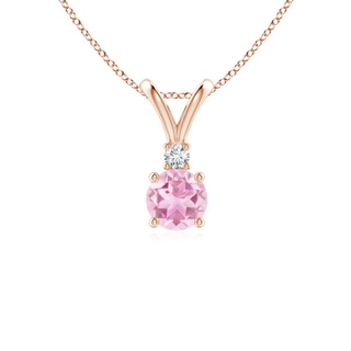 Round A Pink Tourmaline