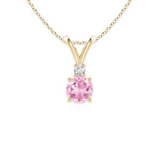 Round A Pink Tourmaline