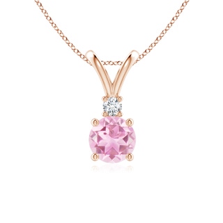 Round A Pink Tourmaline