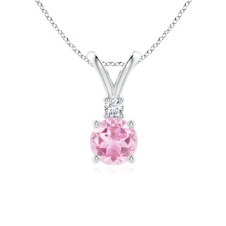 Round A Pink Tourmaline