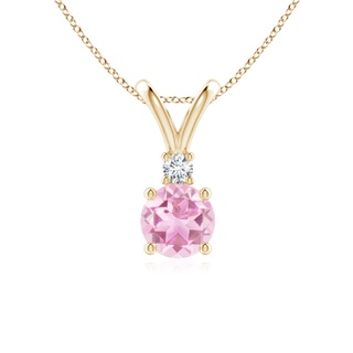 Round A Pink Tourmaline