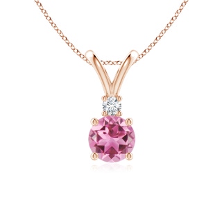 Round AAA Pink Tourmaline