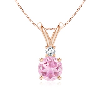 Round A Pink Tourmaline