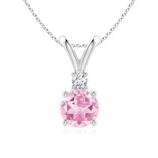 Round A Pink Tourmaline