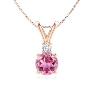 Round AAA Pink Tourmaline