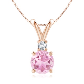 Round A Pink Tourmaline