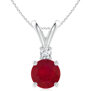 Round AA Ruby