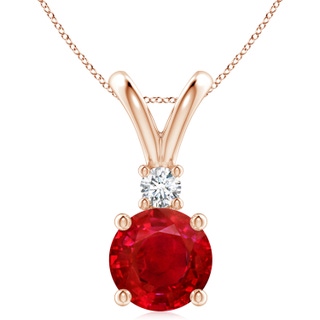 Round AAA Ruby