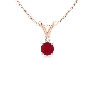 Round AA Ruby