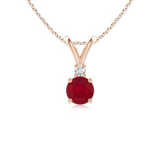 Round AA Ruby
