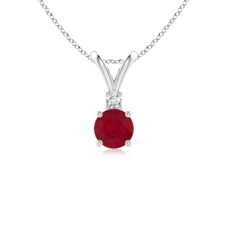 Round AA Ruby