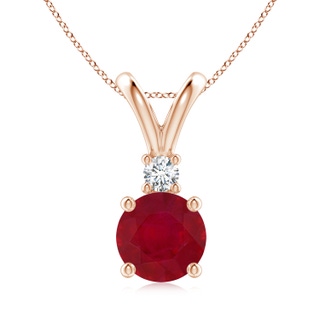 Round AA Ruby