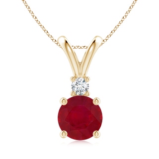 Round AA Ruby
