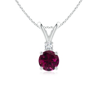 Round AAA Rhodolite Garnet