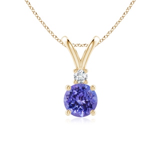 Round AA Tanzanite