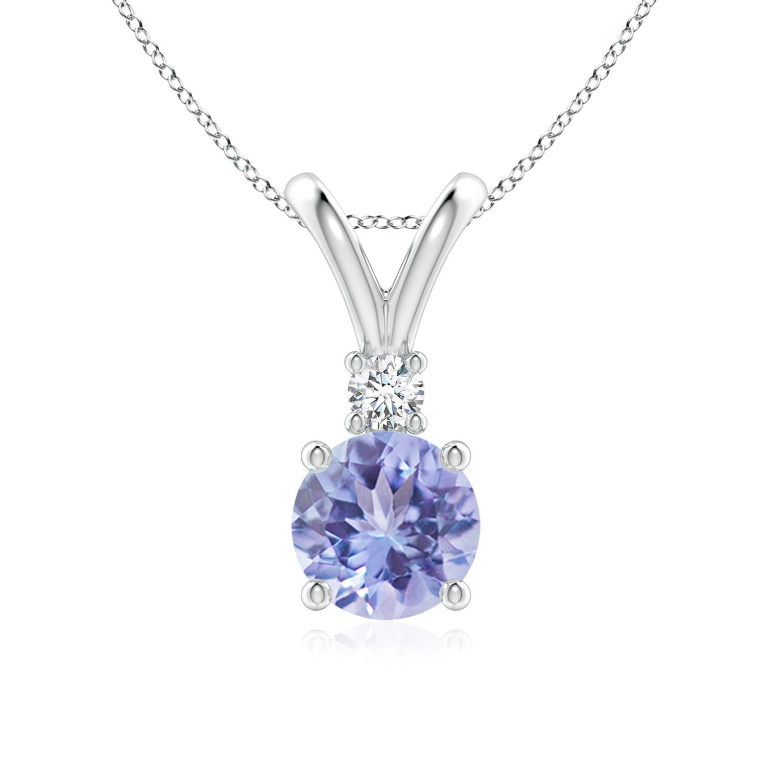 A - Tanzanite / 1.52 CT / 14 KT White Gold