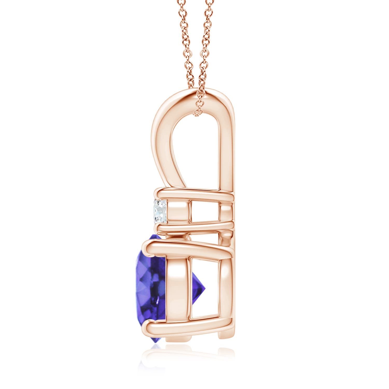 AA - Tanzanite / 1.89 CT / 14 KT Rose Gold