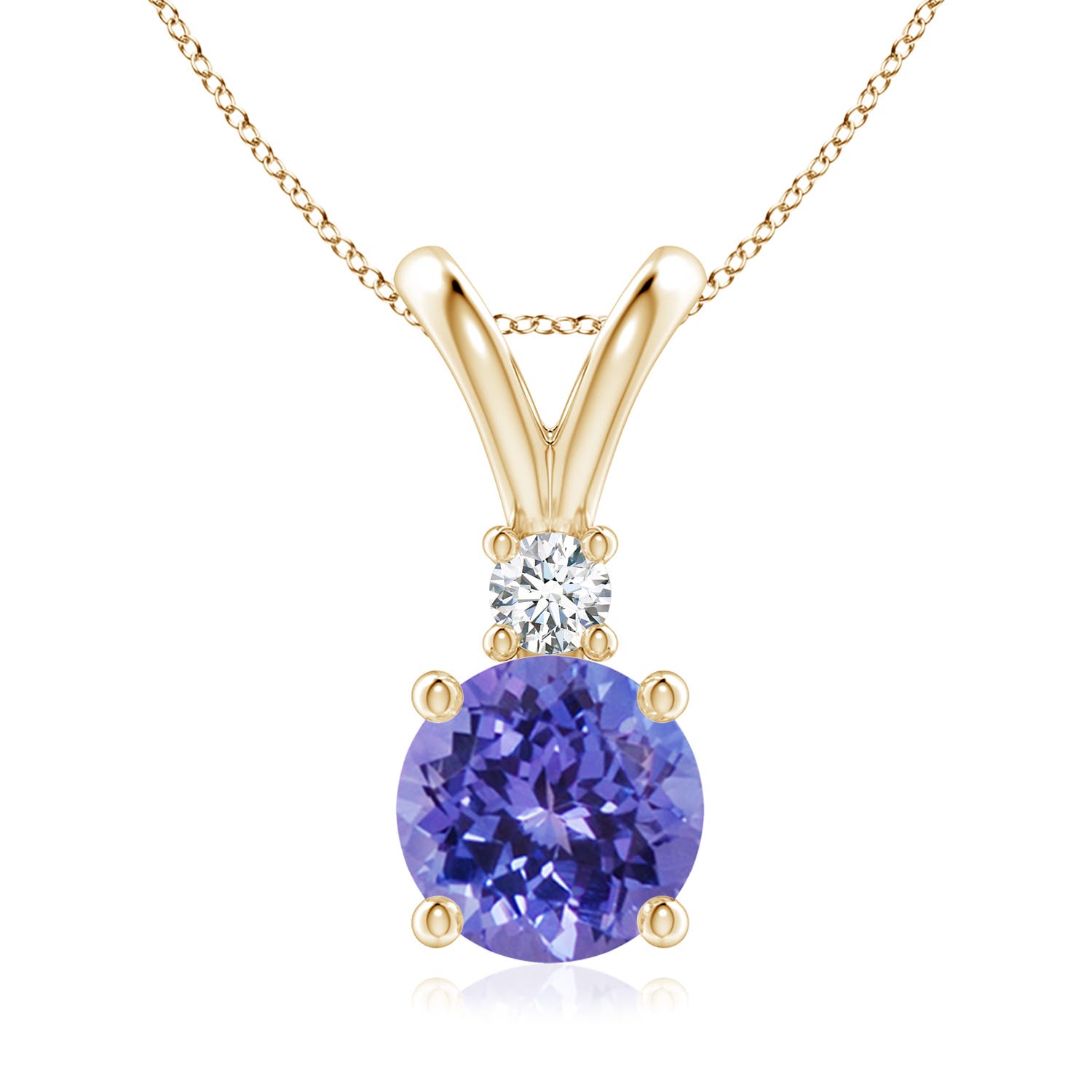 AA - Tanzanite / 1.89 CT / 14 KT Yellow Gold