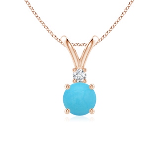Round AA Turquoise
