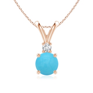 Round AA Turquoise