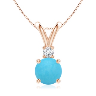 Round AA Turquoise