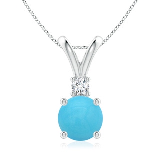 Round AA Turquoise