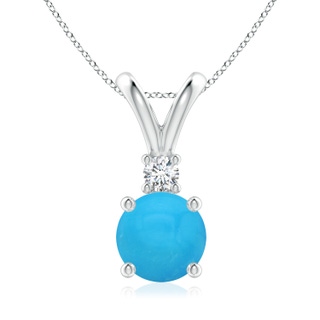 Round AAAA Turquoise
