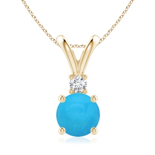 Round AAAA Turquoise