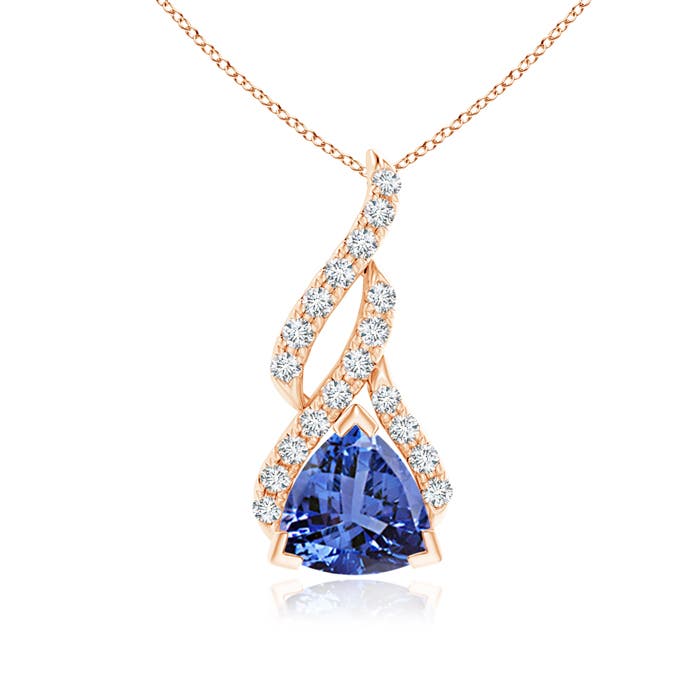 AA - Tanzanite / 0.9 CT / 14 KT Rose Gold