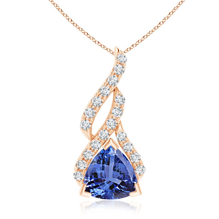 AA - Tanzanite / 1.43 CT / 14 KT Rose Gold