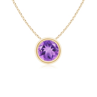 Round A Amethyst