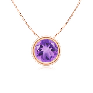 Round A Amethyst