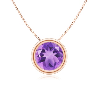 Round A Amethyst