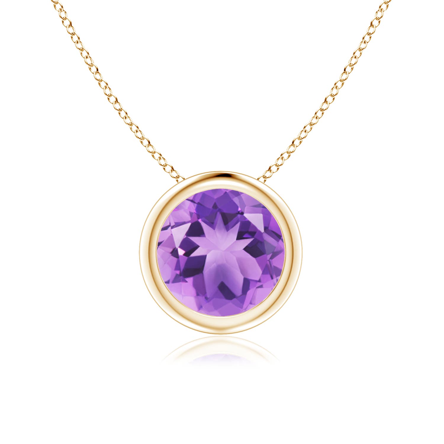 A - Amethyst / 1.15 CT / 14 KT Yellow Gold