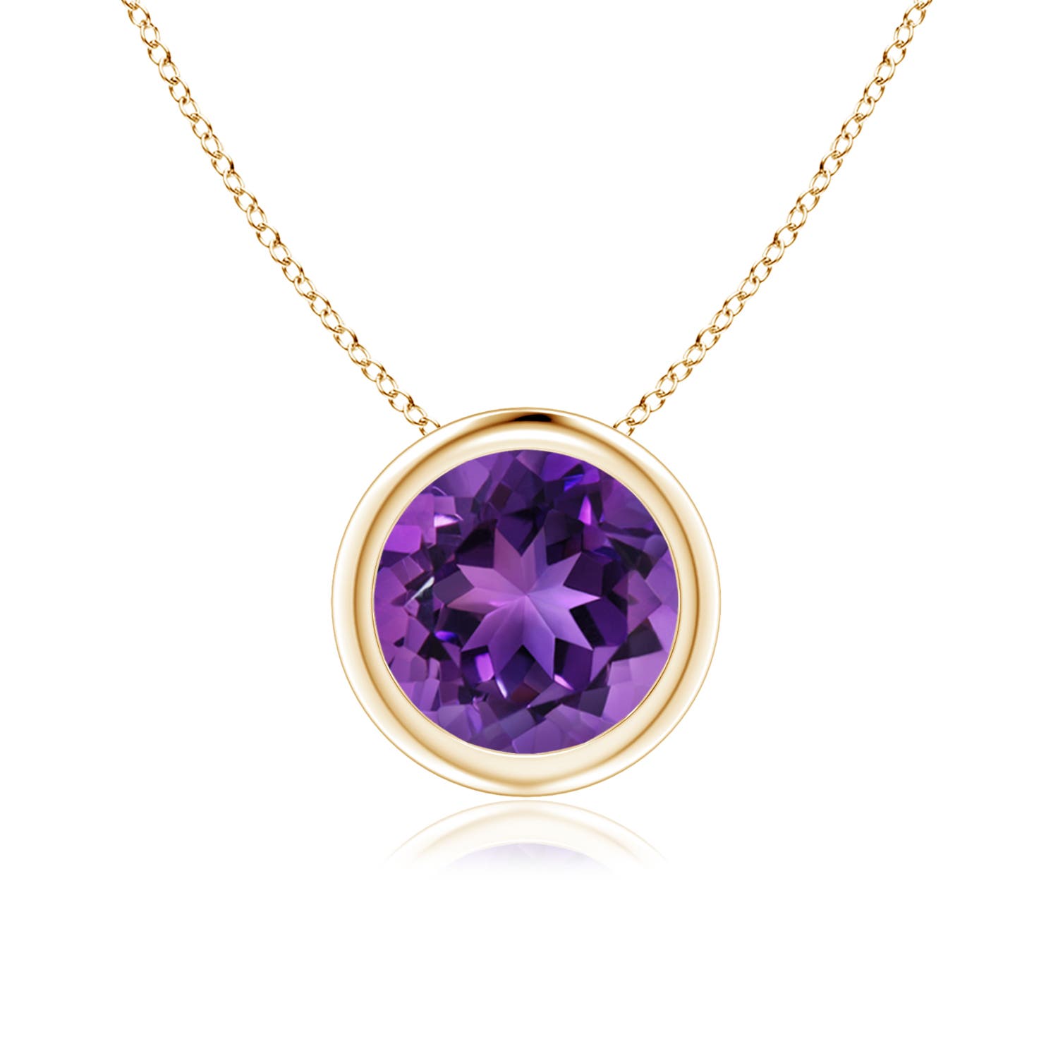 AAAA - Amethyst / 1.15 CT / 14 KT Yellow Gold