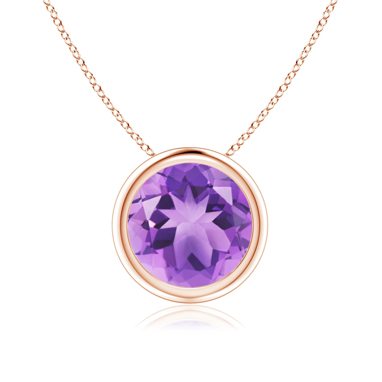 A - Amethyst / 1.7 CT / 14 KT Rose Gold